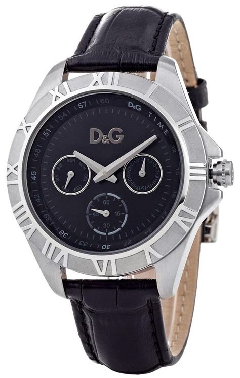 dolce gabbana horloge dames leer